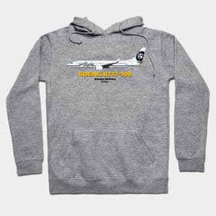 Boeing B737-900 - Alaska Airlines Hoodie